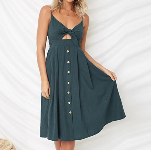 Harmony In Nature Dresses & Skirts - Sassy Sweetheart Smock Dress - French